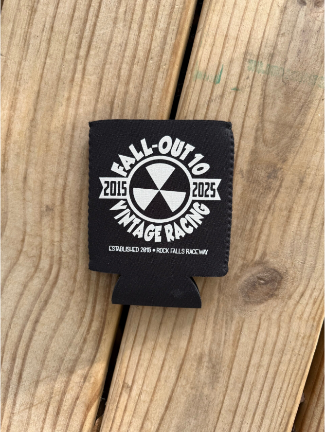 Vintage Drag Racing Can Koozie